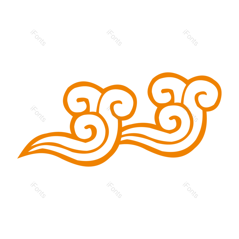 祥云图片,中国风元素,花纹PNG,底纹免抠素材
